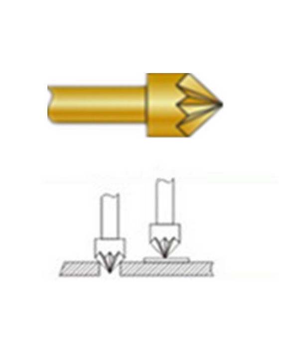 星型頭探針、探針用法圖、探針原理圖、測試探針圖片