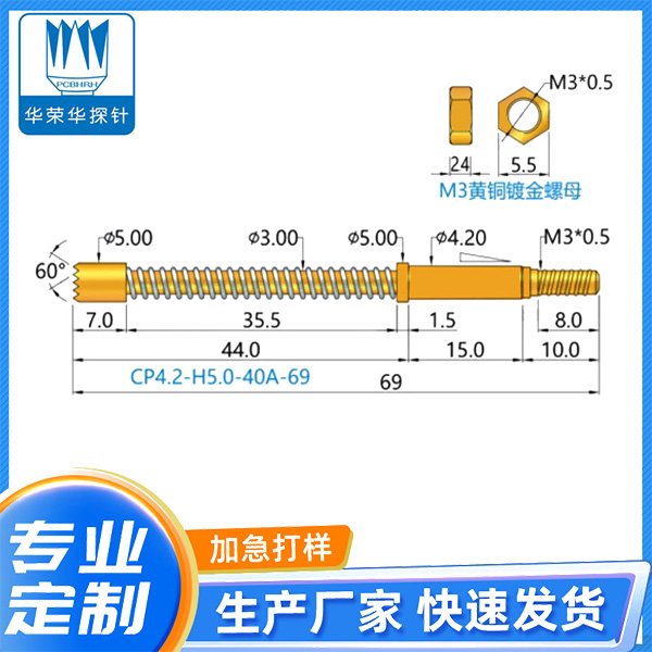 CP4.2-H5.0-69大電流探針